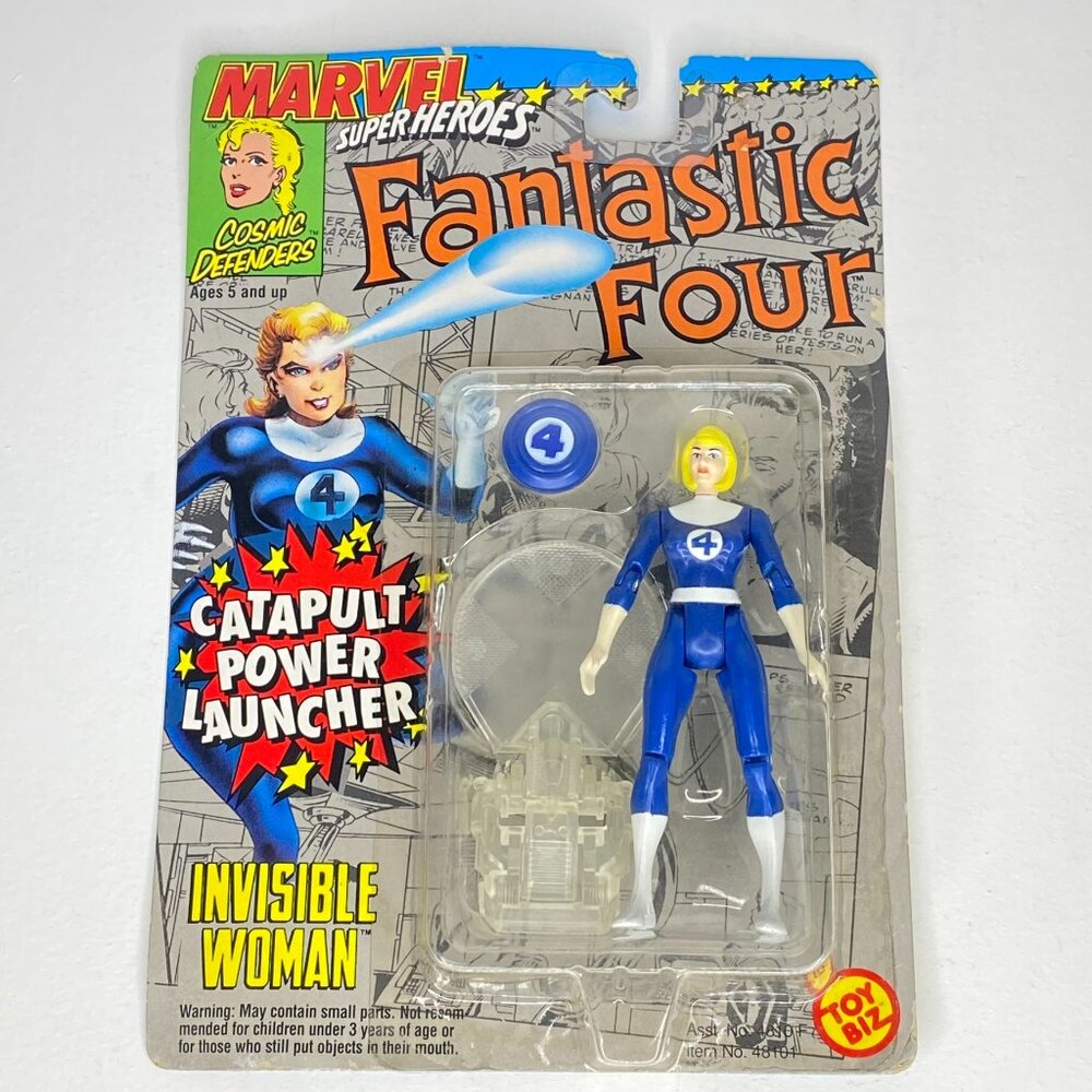 1994 Toybiz Marvel Super Heroes Cosmic Defenders Fantastic Four Invisible Women